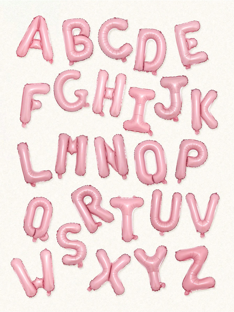 Event Z - 16 inch pink letter decoration balloon,