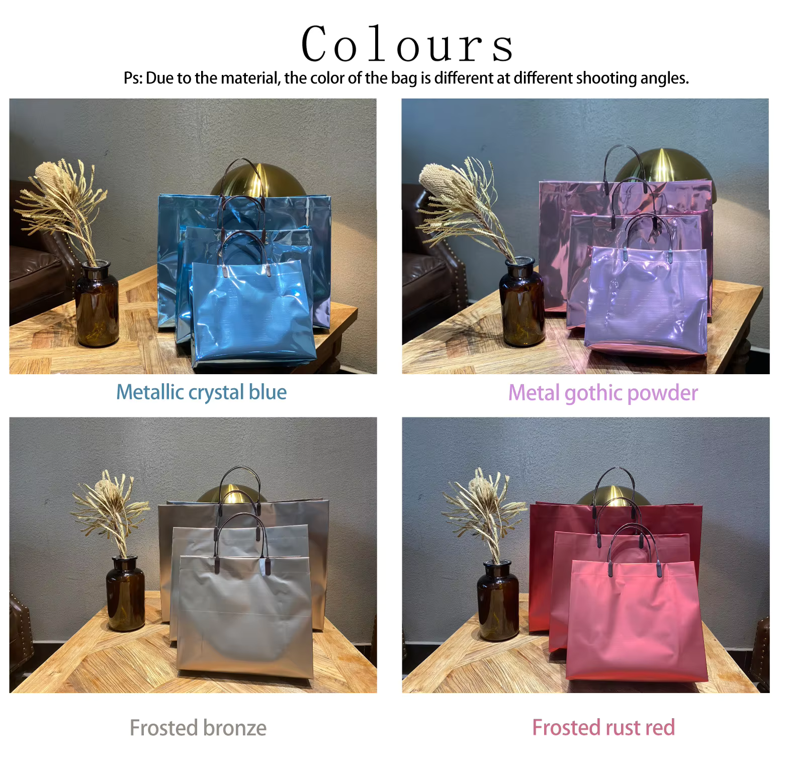 Event Party Shop - 20pcs PVC handbag clothing store event
