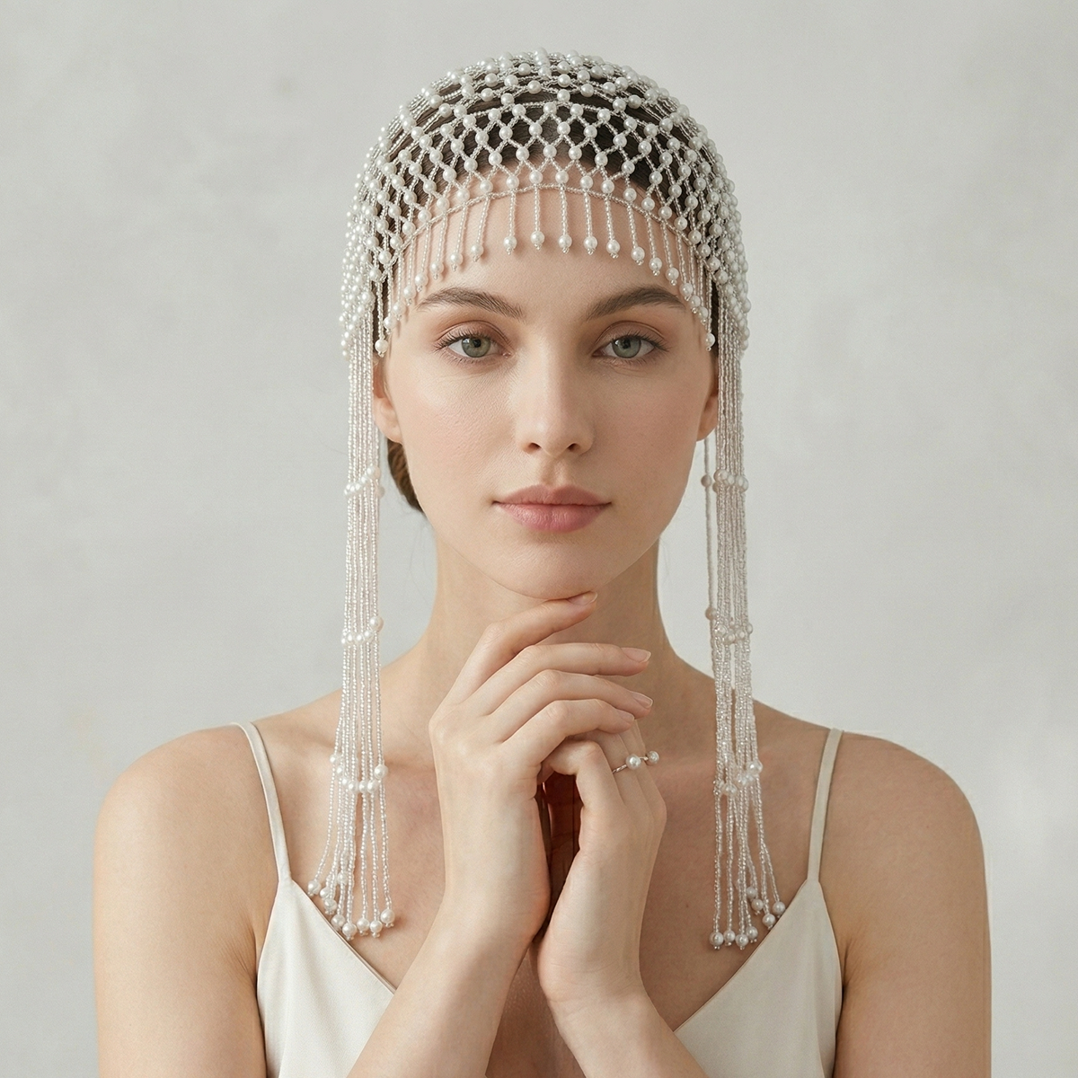 Luxury Pearls Beaded Headwrap  - Event Suppliers recensie en prijs
