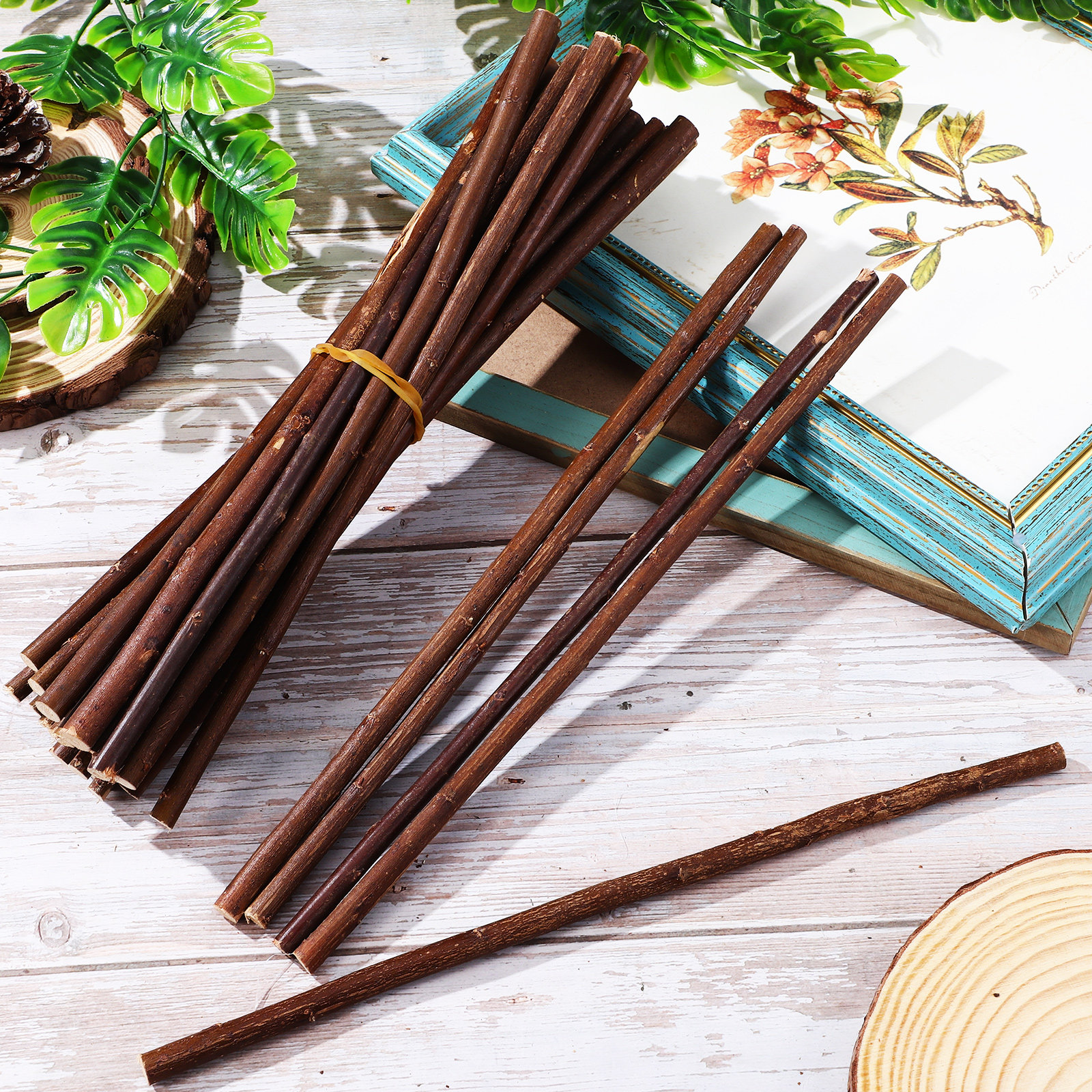 50Pcs Wood Twigs Sticks Dried  - Centerpiece Stick recensie en prijs
