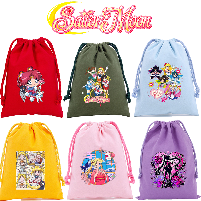 Sailor Moon Small Drawstring P - Party Favor Bag recensie en prijs
