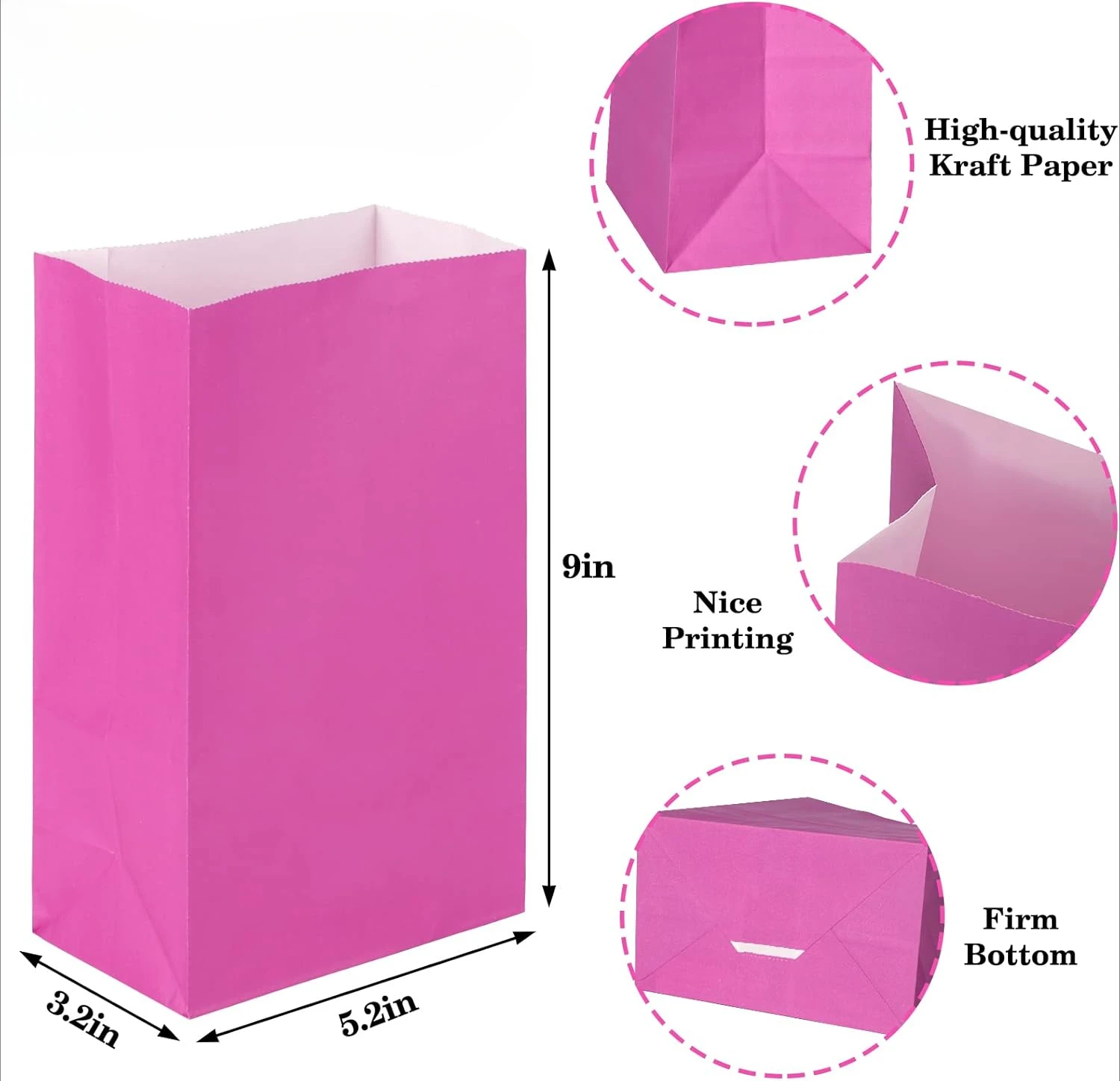 10/20/50pcs colorful Kraft Pap - Event Party Shop recensie en prijs