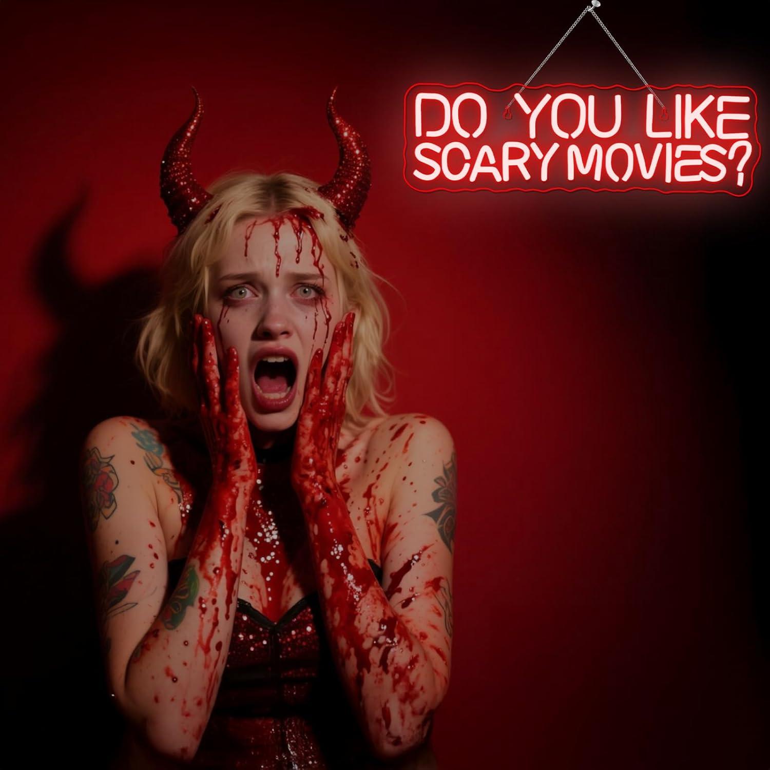 Do You Like Scary Movies Neon  - Neon Sign Party recensie en prijs