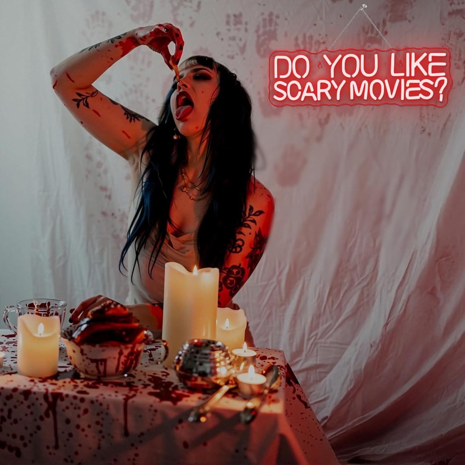 Do You Like Scary Movies Neon  - Neon Sign Party recensie en prijs
