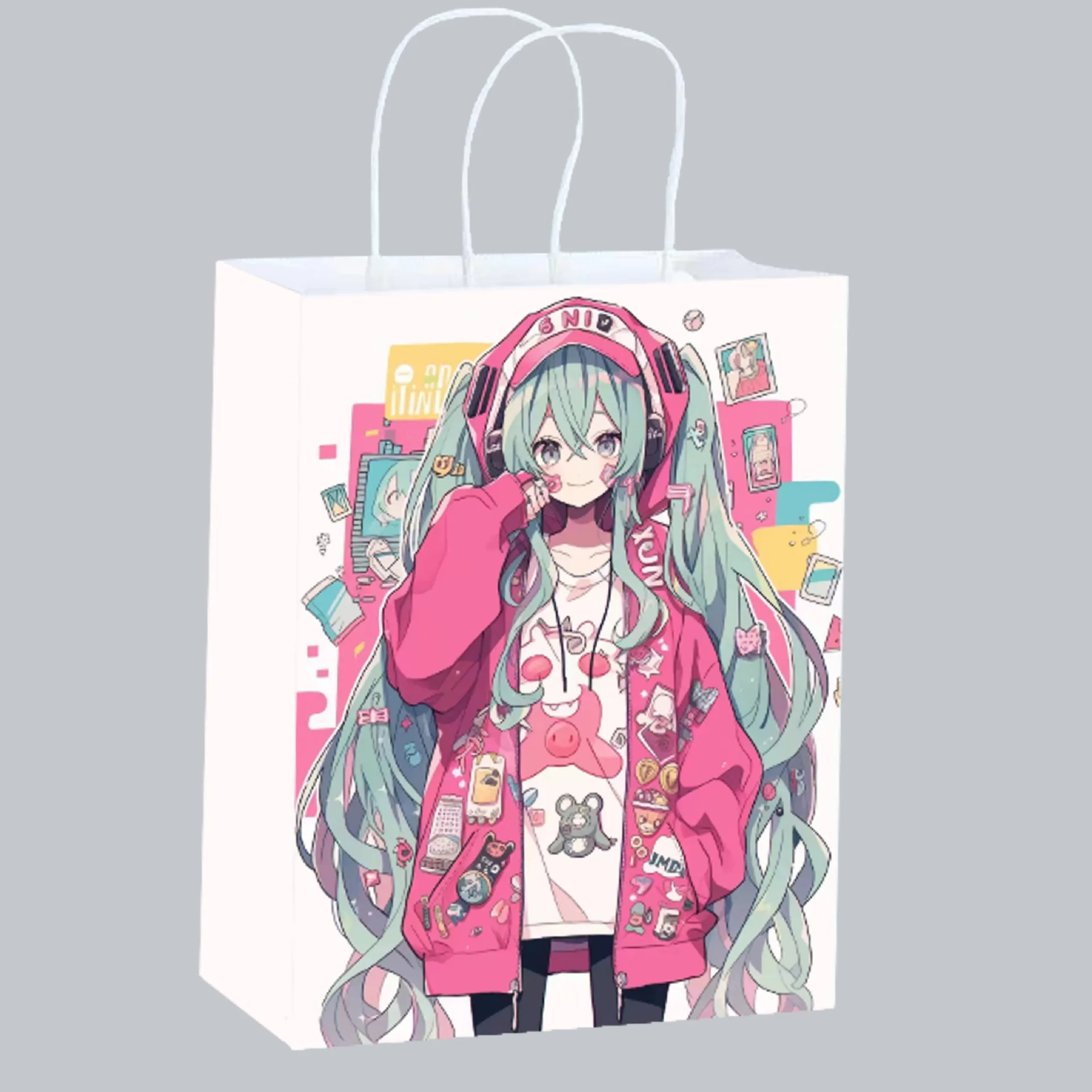 Cute Anime Hatsune Miku Paper  - Party Favor Bag recensie en prijs