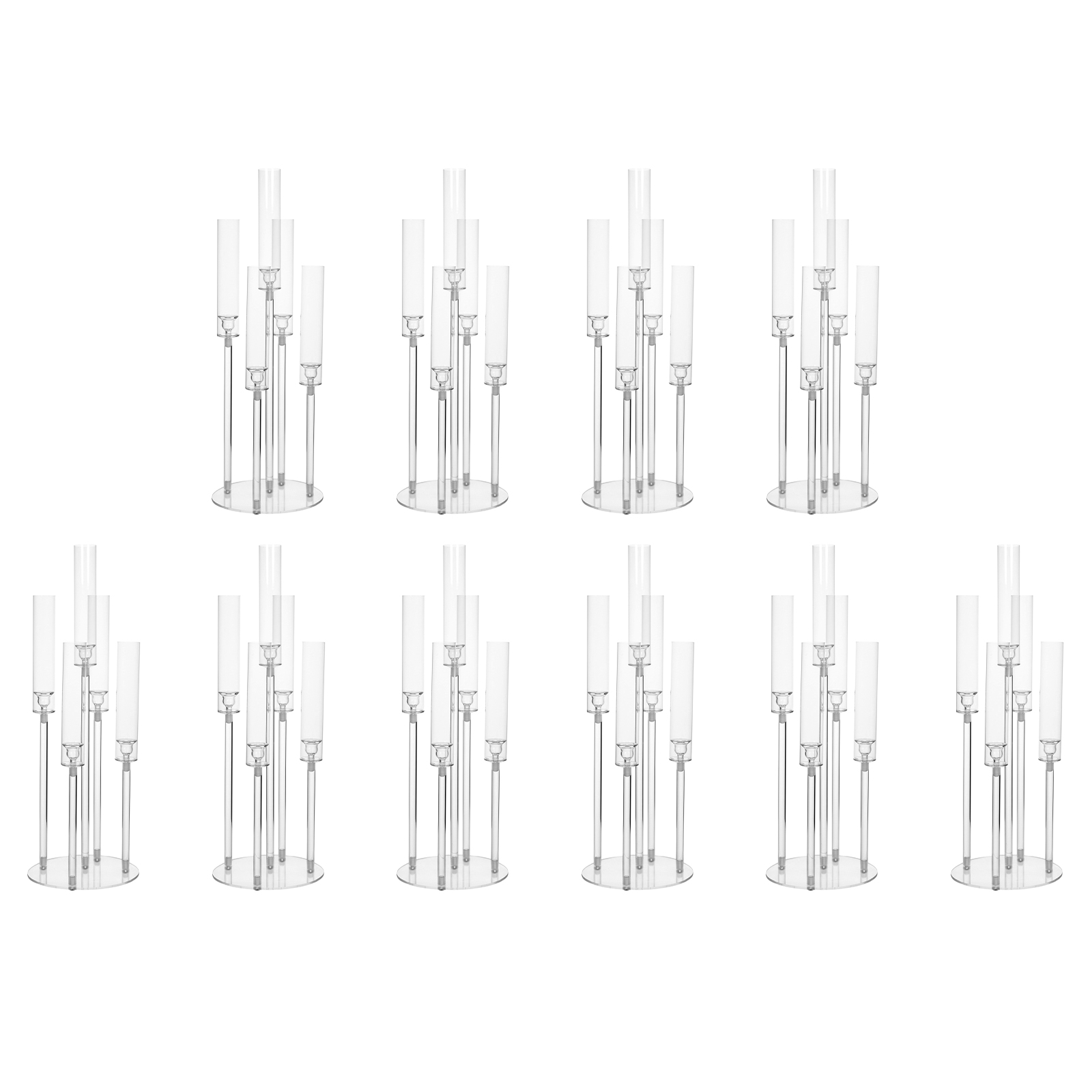 20/10PCS 5 Arm Acrylic Candle  - Centerpiece Stick recensie en prijs