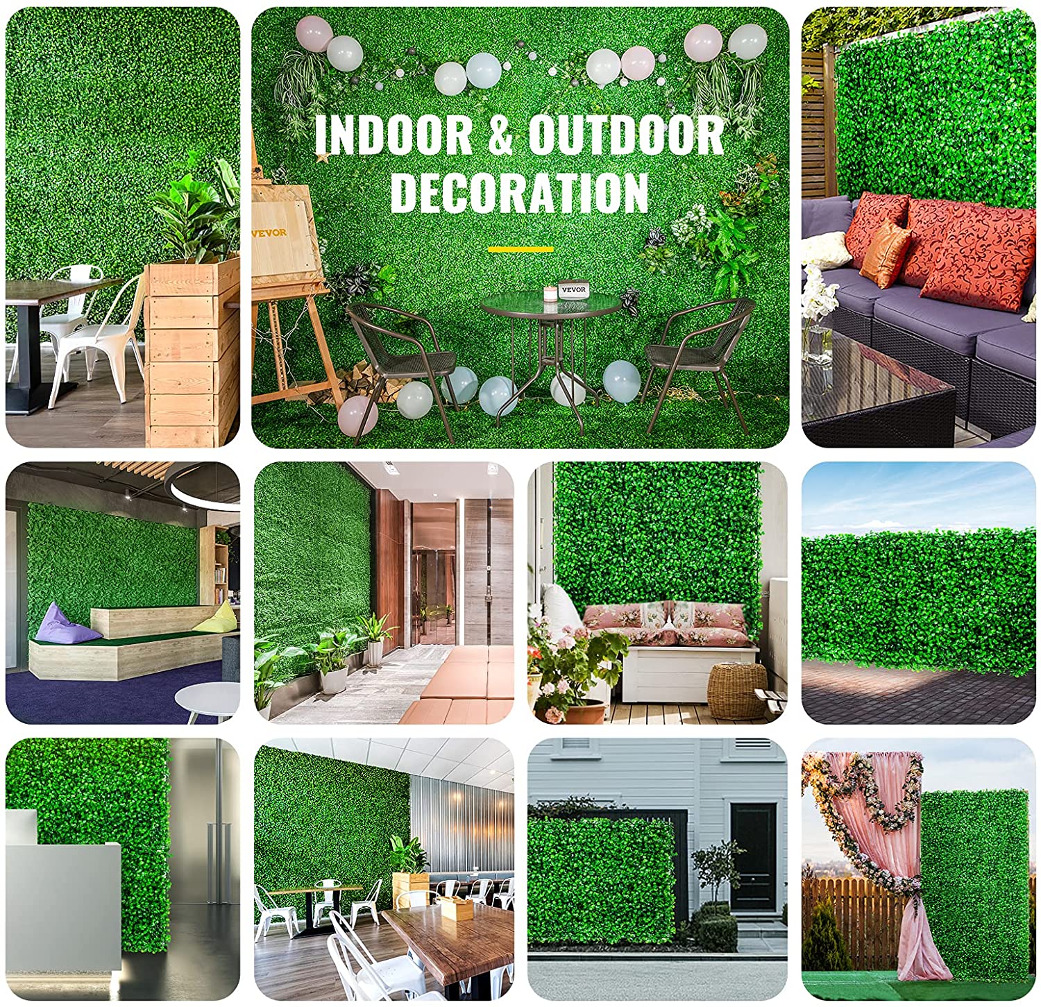 SucceBuy Artificial Plant Wall - Flower Wall Panel recensie en prijs