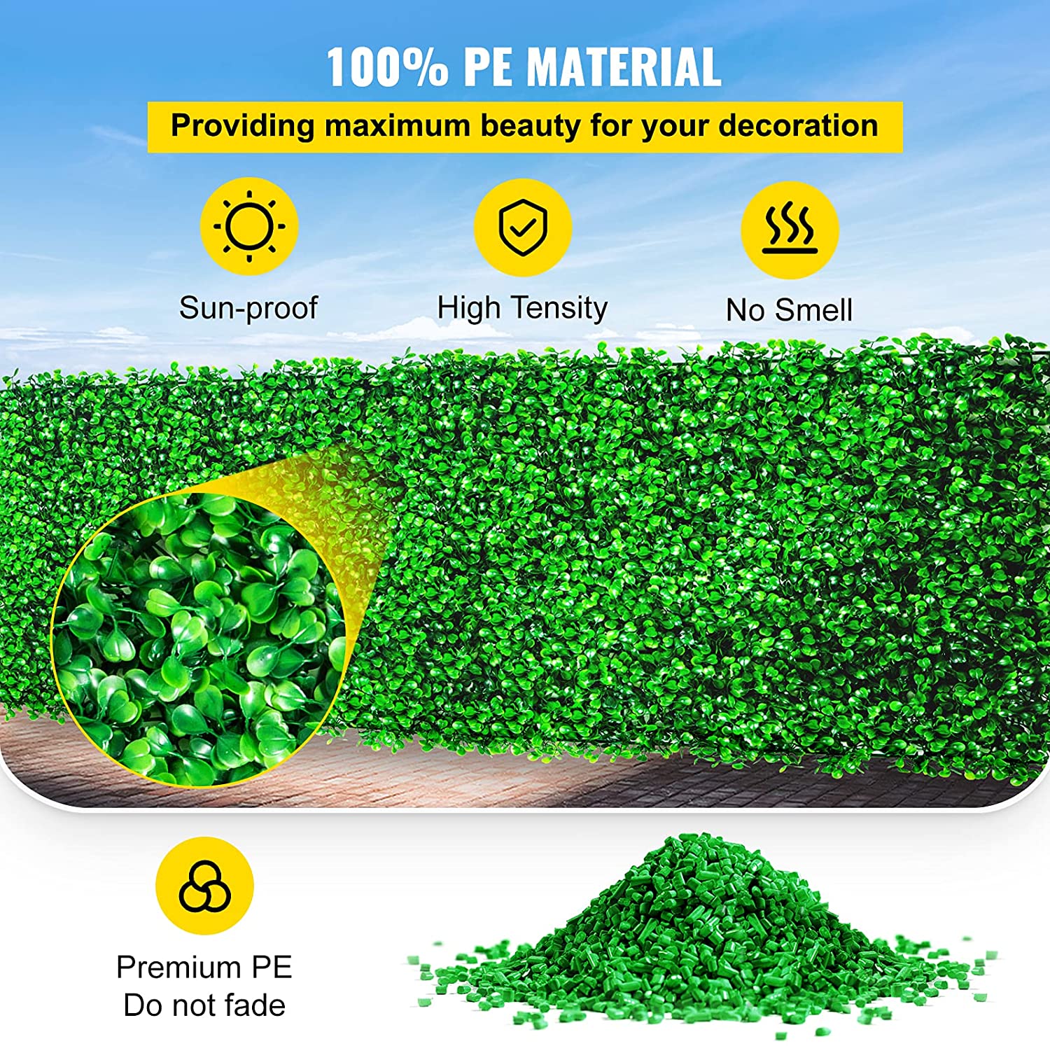 SucceBuy Artificial Plant Wall - Flower Wall Panel recensie en prijs