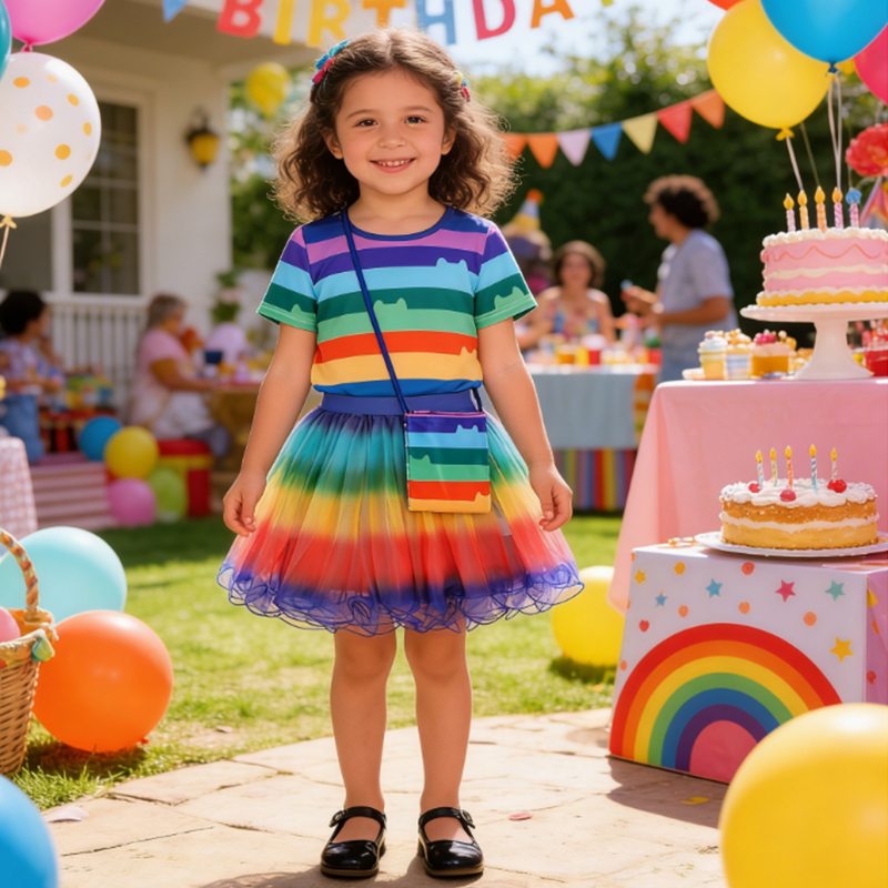 Halloween Costume Girl	Rainbow - Party Favor Bag recensie en prijs