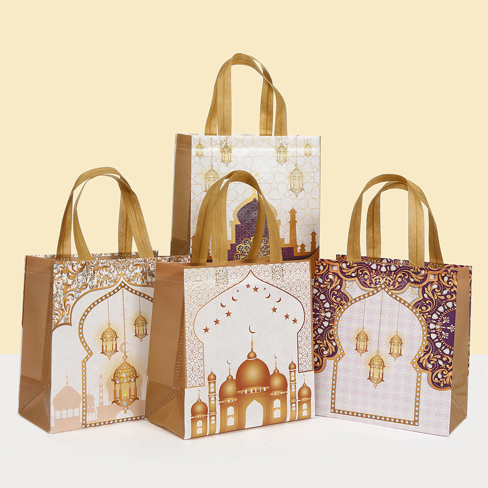6Pcs Eid Mubarak Theme Non-Wov - Event Party Shop recensie en prijs