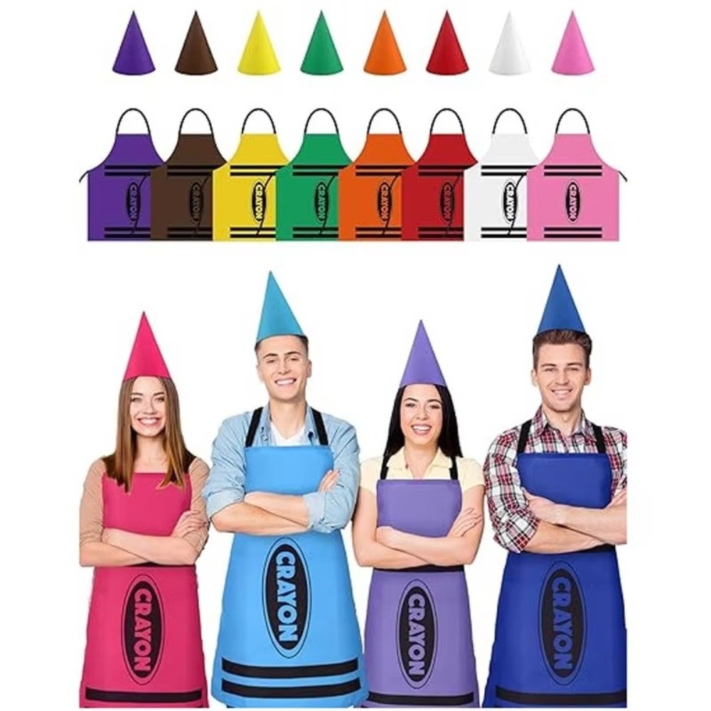 New Colorful Crayon Themed Gno - Party Hat Cone recensie en prijs