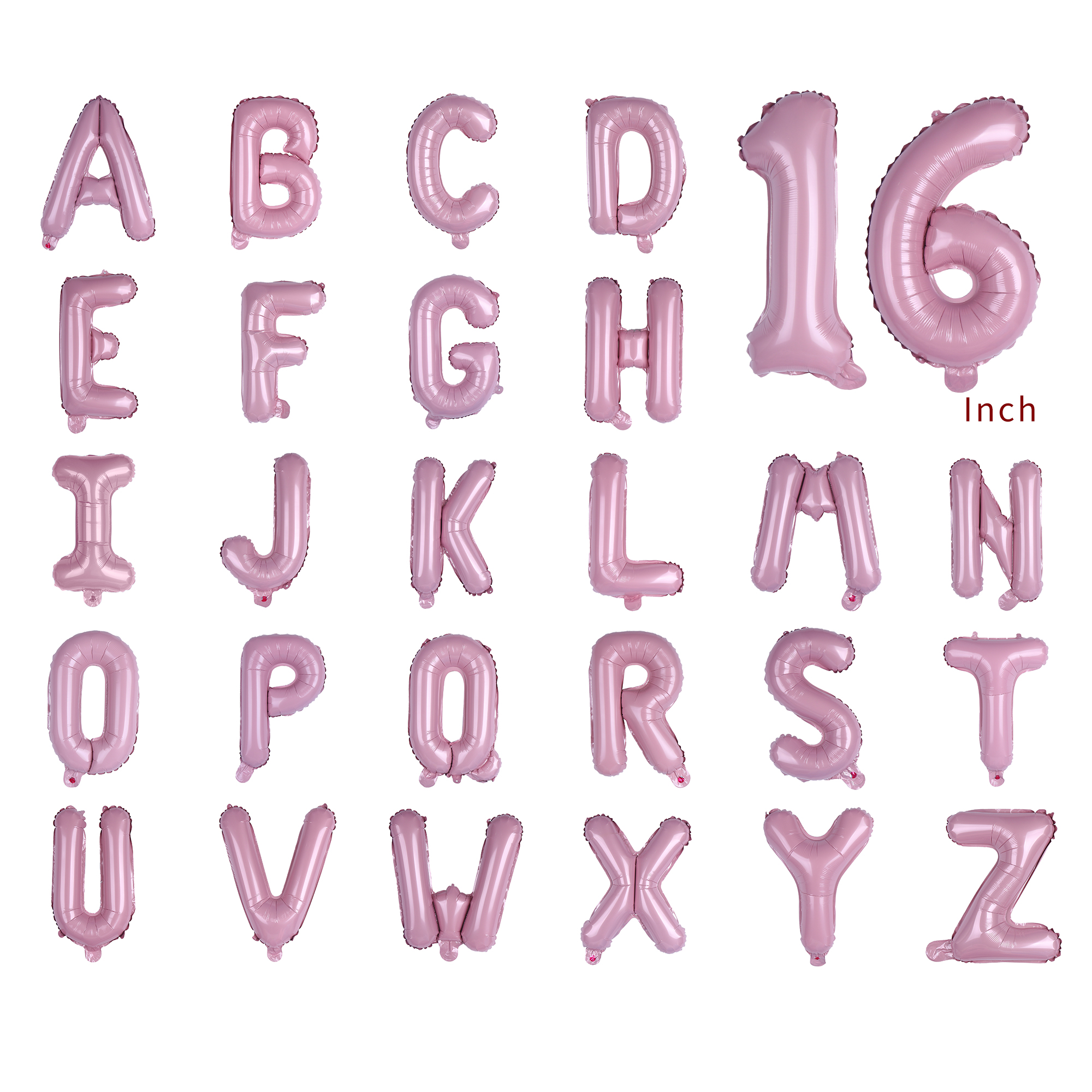 16 Inch Pink Alphabet number L - Party Event Supplier recensie en prijs