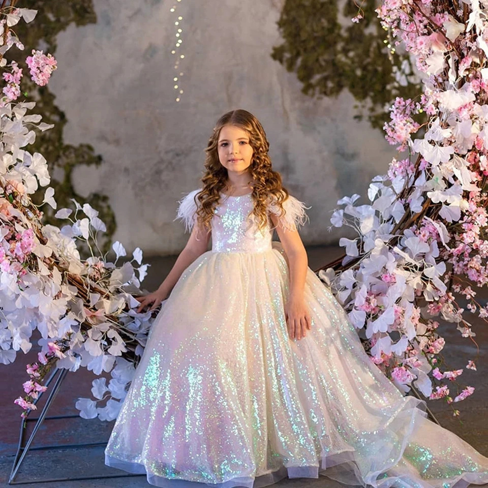 Customized Glitter Flower Girl - Birthday Sash Glitter recensie en prijs
