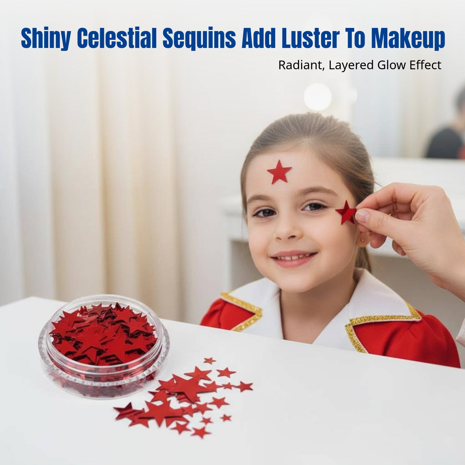 Celestial Sparkle Face Sticker - Event & Party Supply Photos recensie en prijs