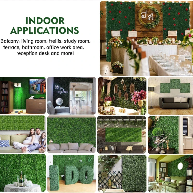 Artificial Plants Grass Wall B - Flower Wall Panel recensie en prijs