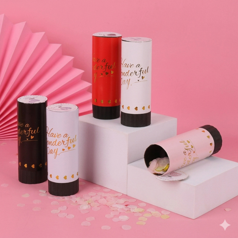Confetti Cannons Push Pop for  - Confetti Cannon Tube recensie en prijs