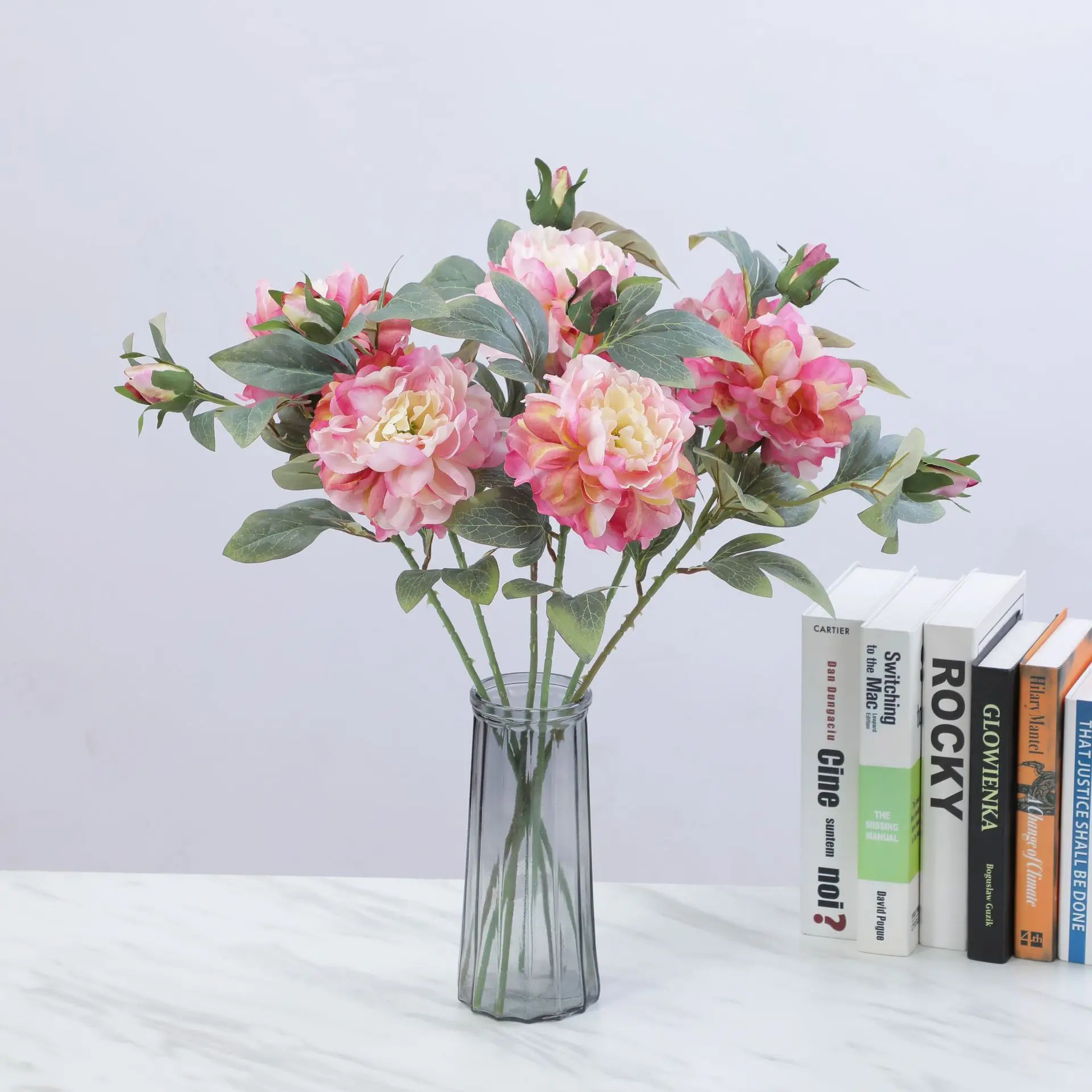 Artificial Peony Flower Single - Flower Wall Panel recensie en prijs