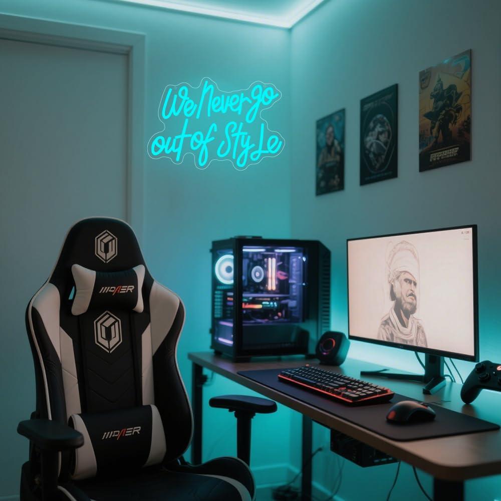 We Never Go Out Of Style Neon  - Neon Sign Party recensie en prijs