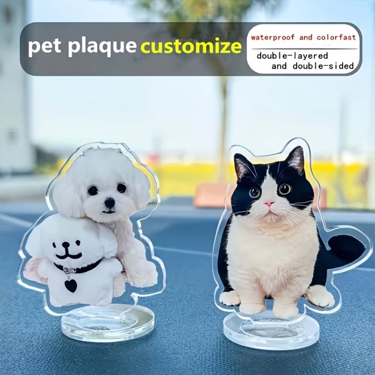2D personalized acrylic photo  - Event Support recensie en prijs