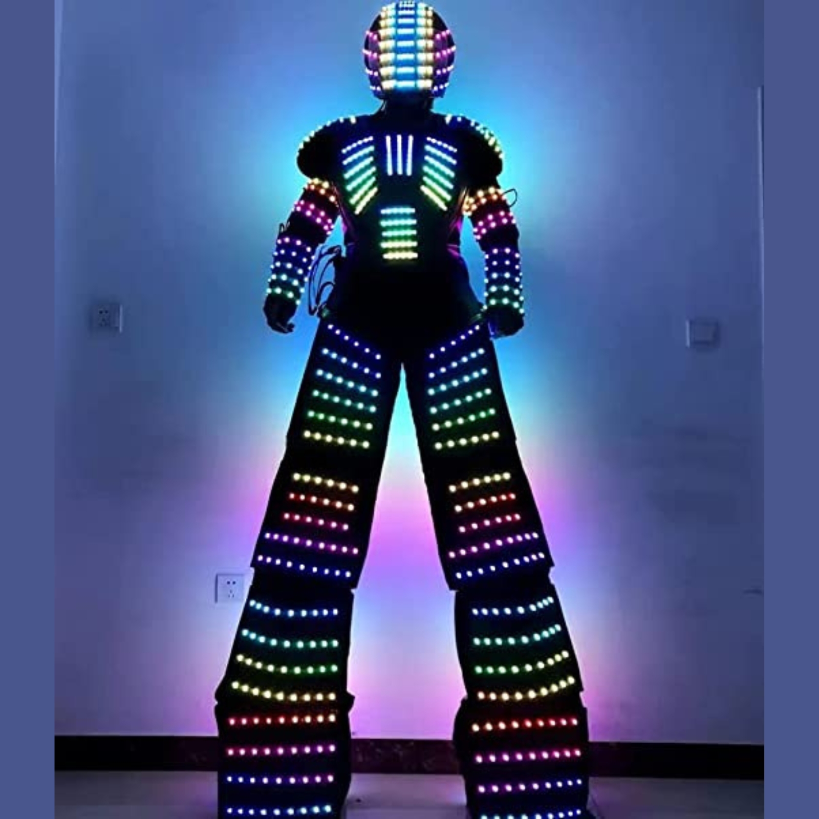Adult LED Robot Costume Lumino - Event Party Dj recensie en prijs