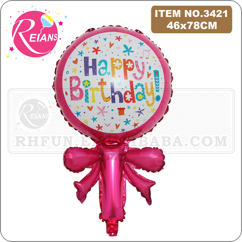 Happy Birthday Bowknot Lollipo - Party Event Supplier recensie en prijs