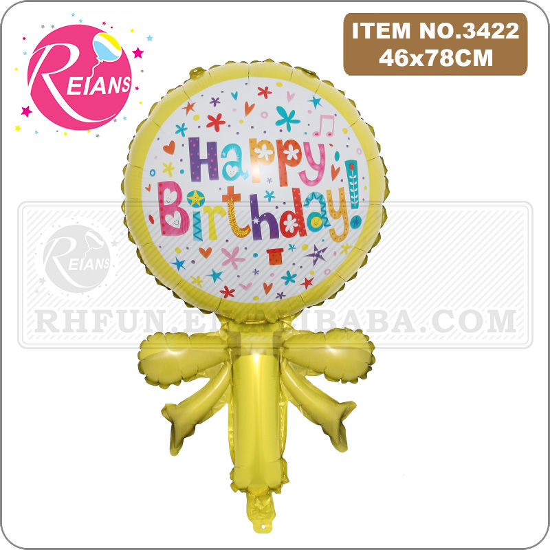 Happy Birthday Bowknot Lollipo - Party Event Supplier recensie en prijs