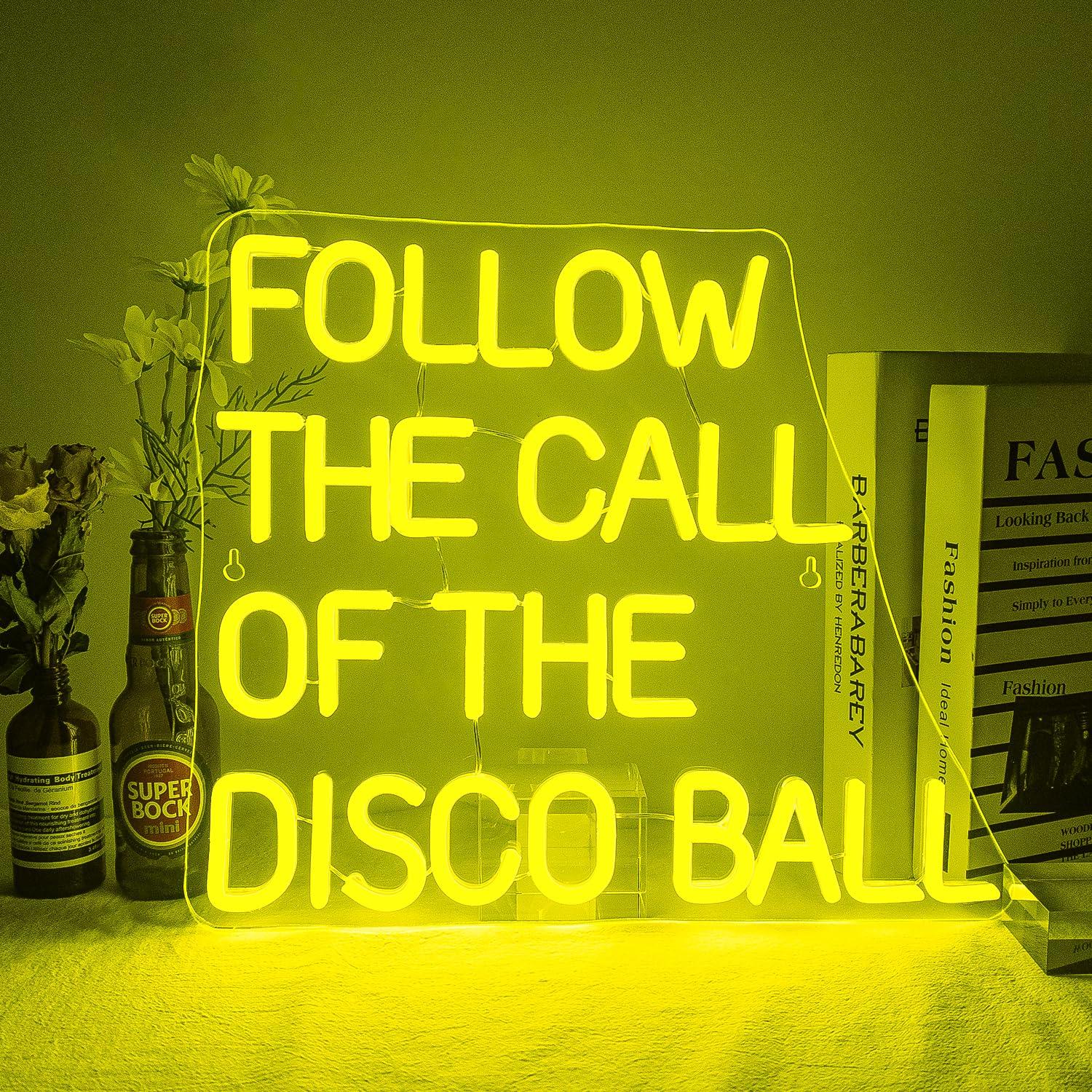 Follow The Call Of The Disco B - Neon Sign Party recensie en prijs