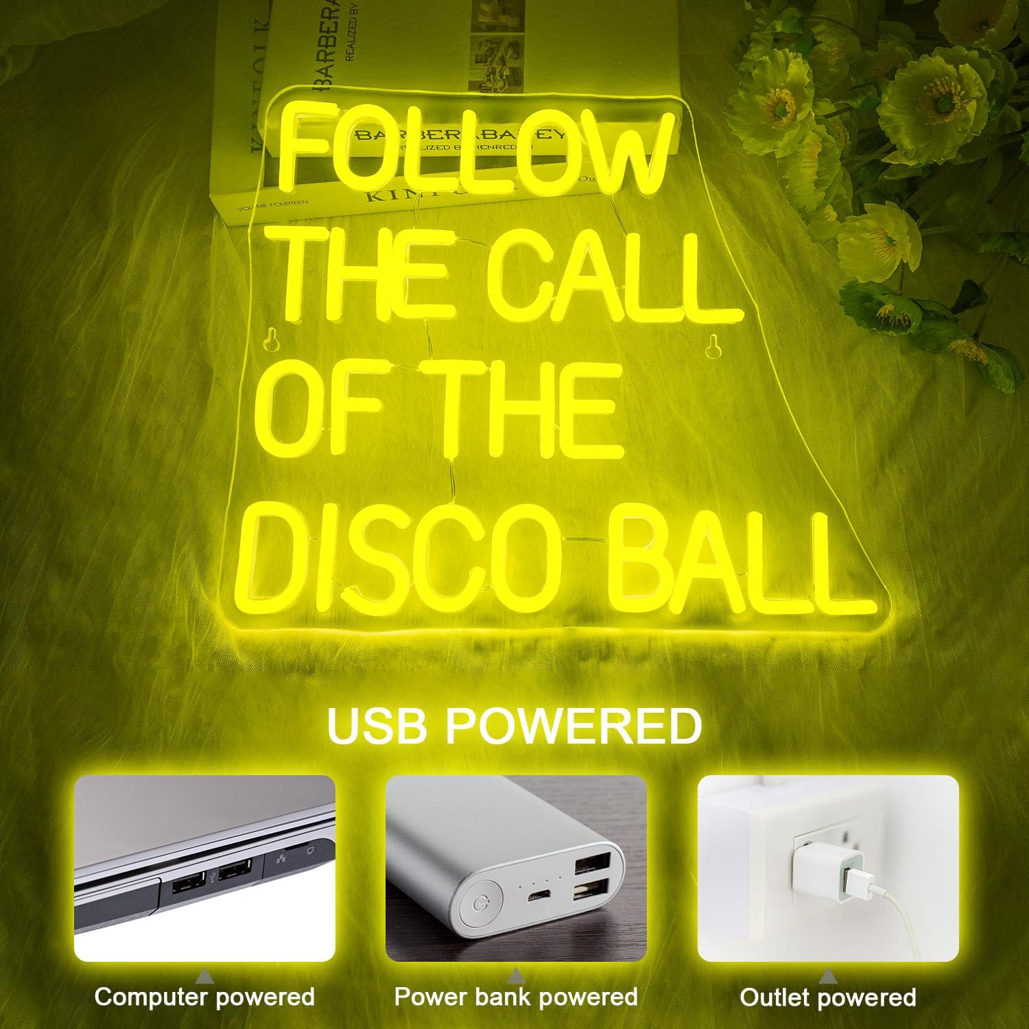 Follow The Call Of The Disco B - Neon Sign Party recensie en prijs