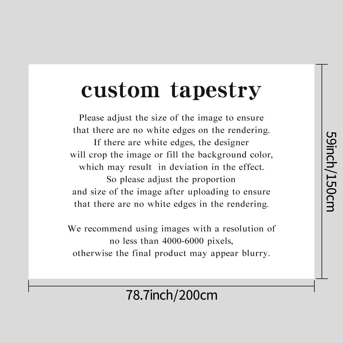 1pc Customized tapestries, cus - Eve Party recensie en prijs