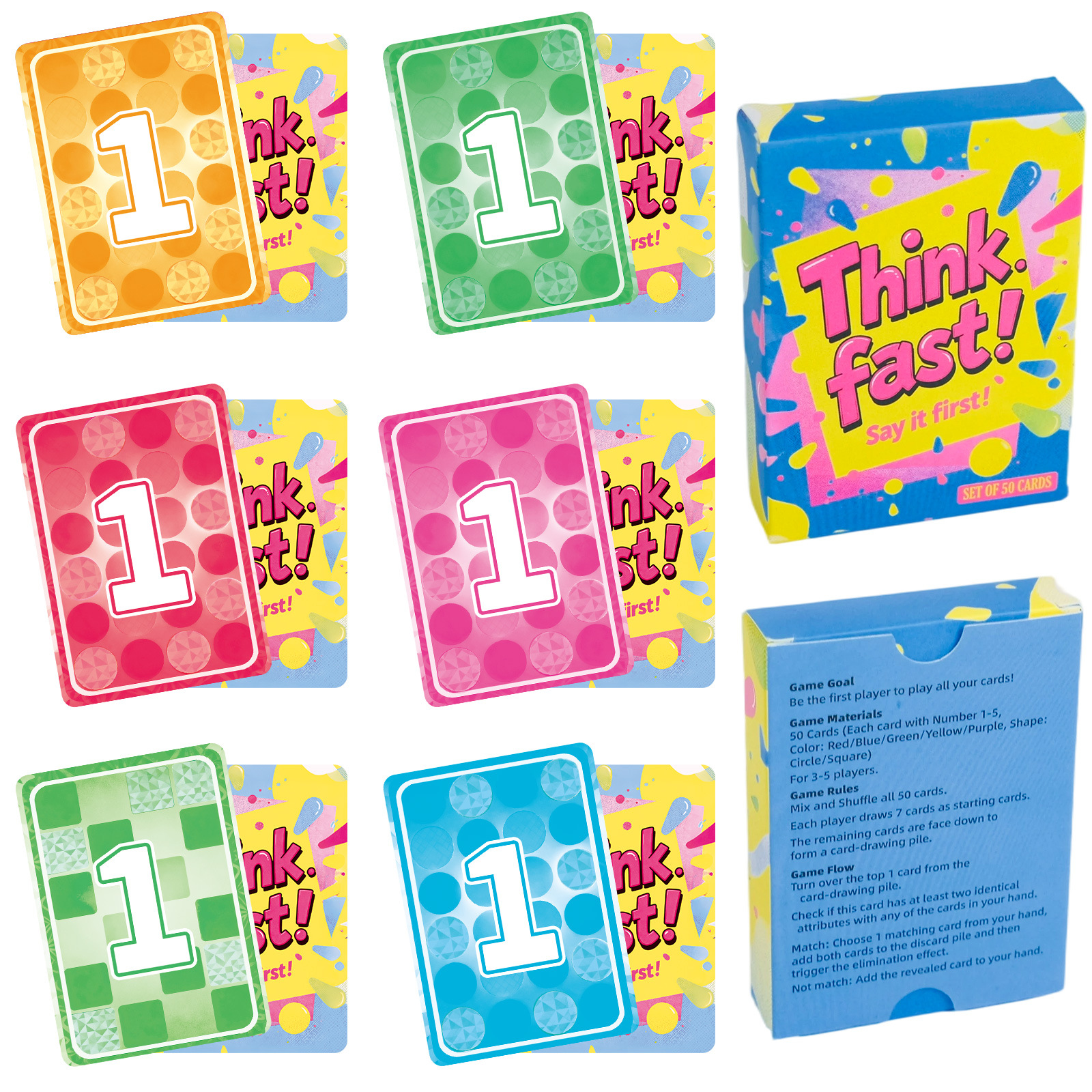 1 Box Quick Thinking Number Pu - Event Party Box recensie en prijs