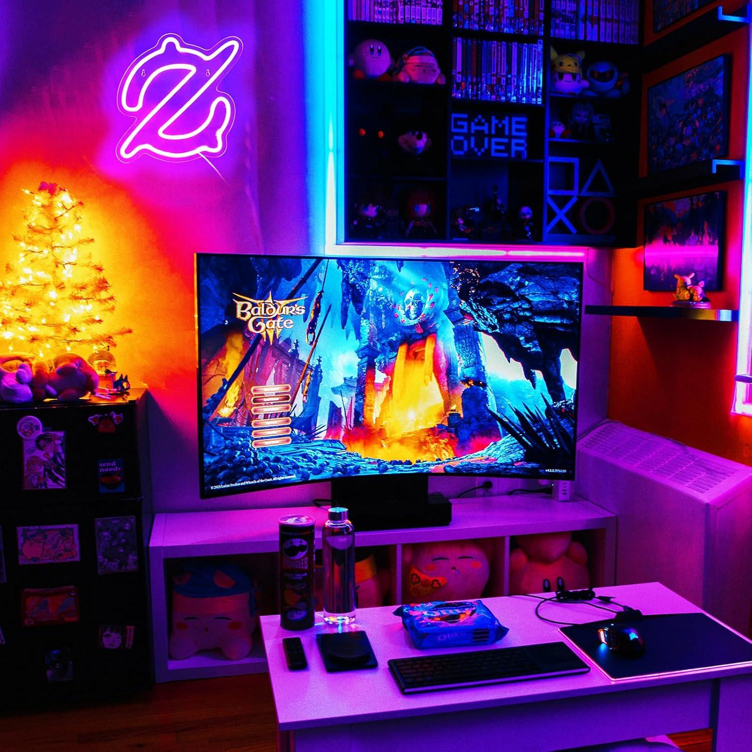 Gaming Scholar Neon Sign USB P - Neon Sign Party recensie en prijs
