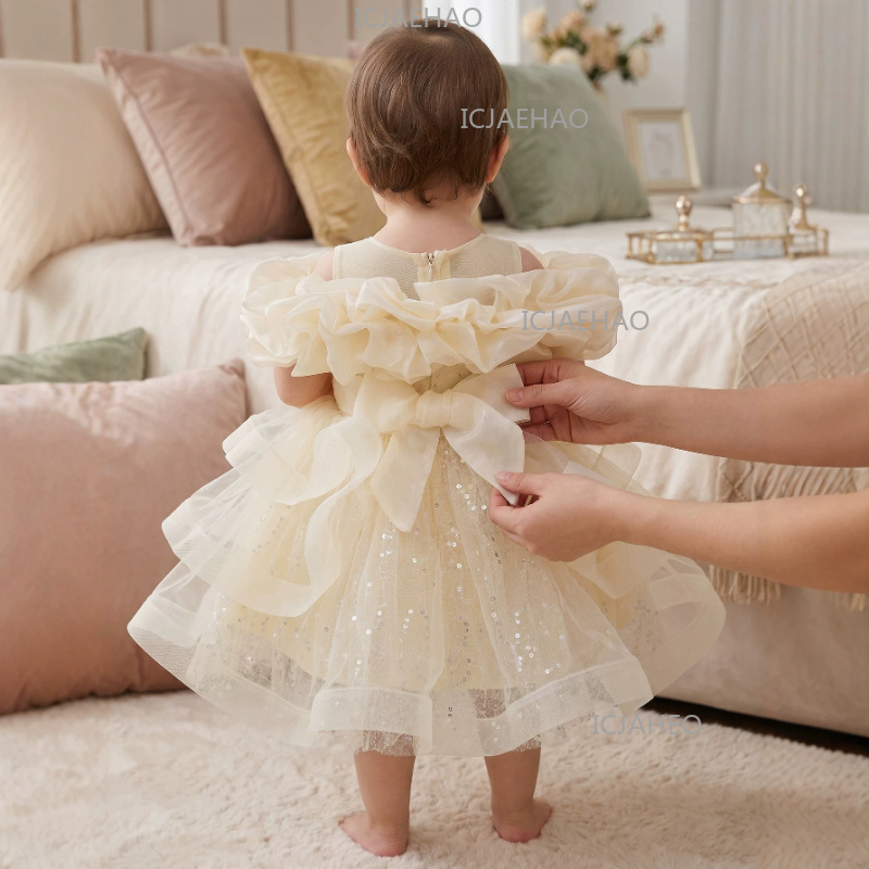2026 Children Girls Tulle Bead - Glitter Tablecloth recensie en prijs