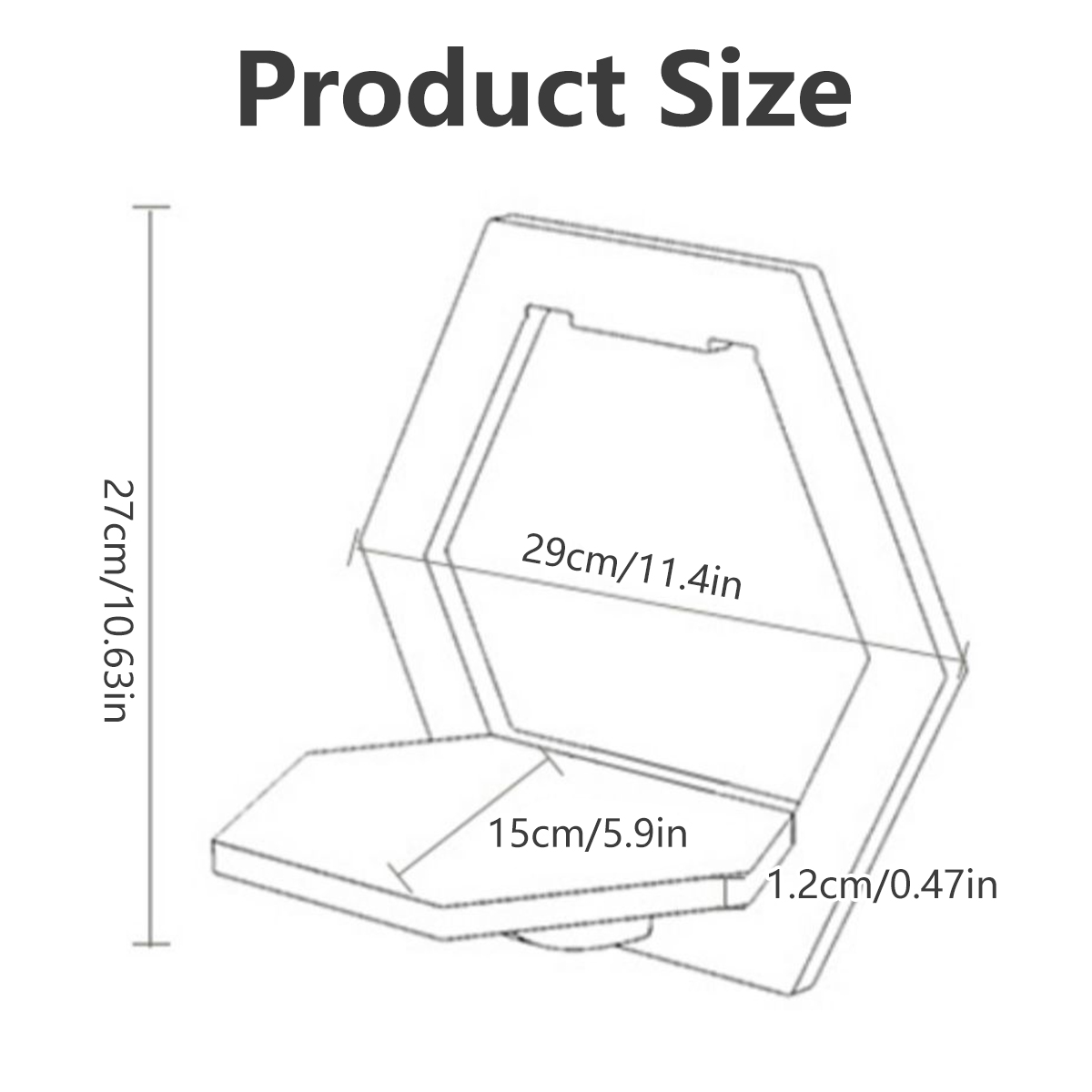 3Pcs Wall Organizer Wall Shelf - Flower Wall Panel recensie en prijs