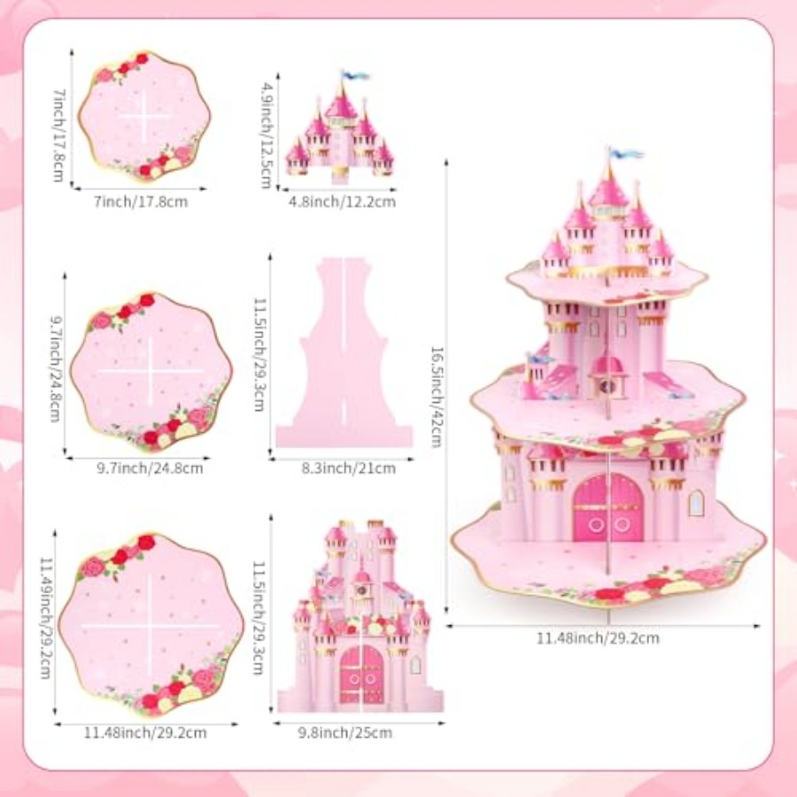 3 Tier Cupcake Stand Birthday  - Cupcake Stand Tier recensie en prijs
