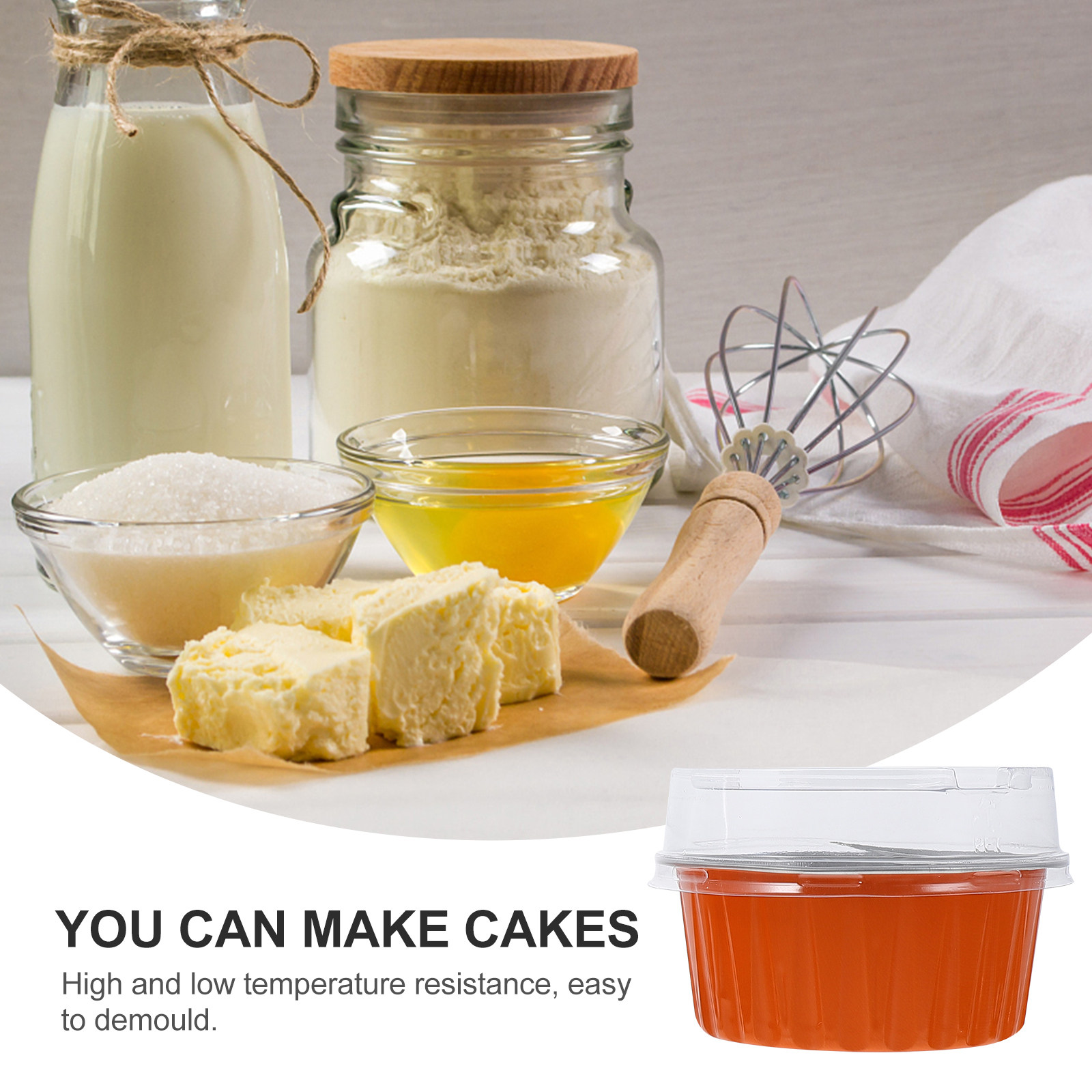 50Pcs Aluminum Foil Baking Cup - Plastic Cup 50Pcs recensie en prijs