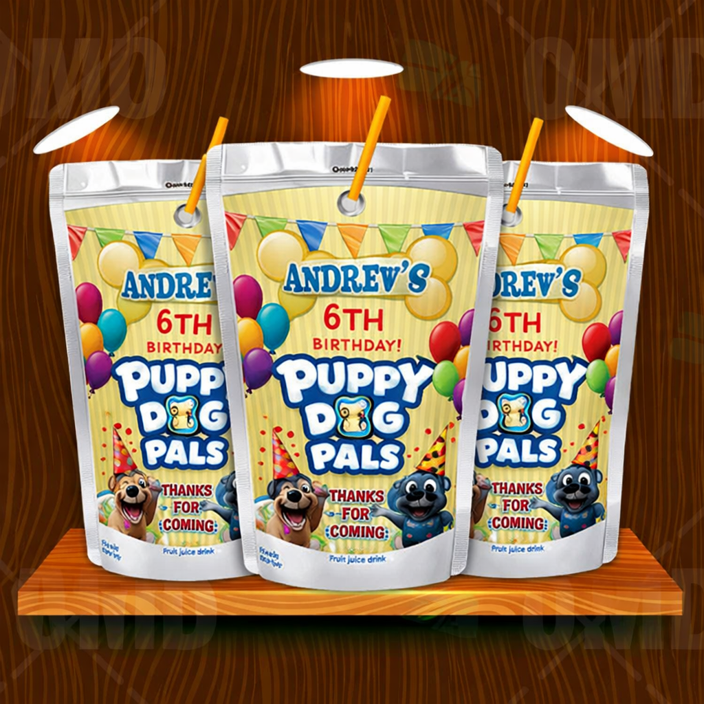 Custom Juice Pouch Label, Pers - Party Event Supplier recensie en prijs