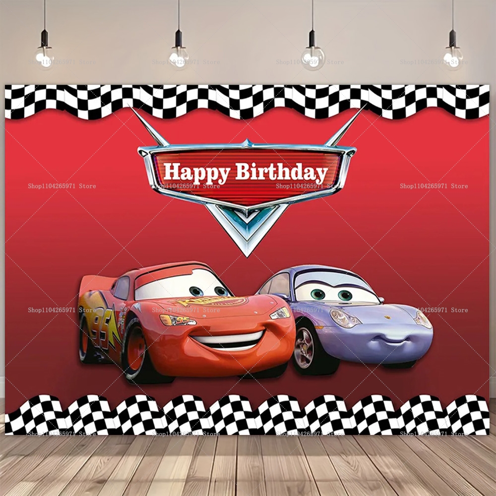 Movie Cars Theme Backdrop For  - Party Event Supplier recensie en prijs