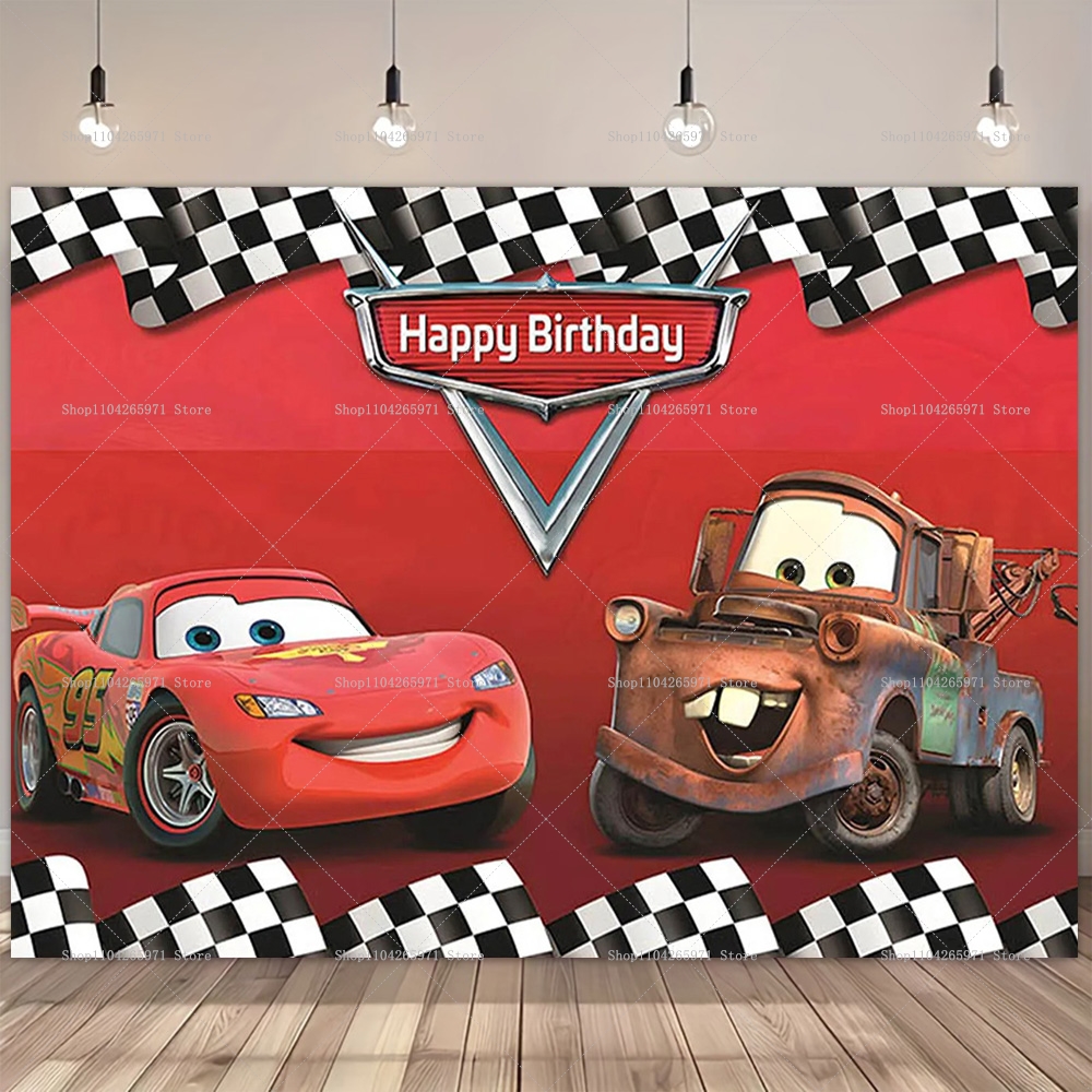 Movie Cars Theme Backdrop For  - Party Event Supplier recensie en prijs