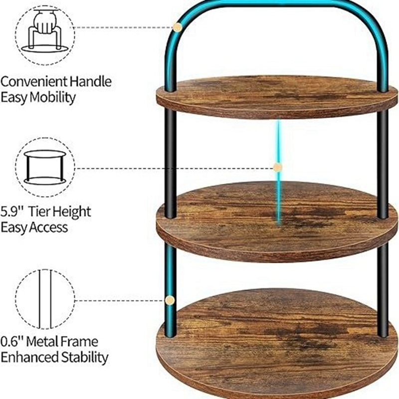 ABLN-Wooden Cupcake Stand Dess - Cupcake Stand Tier recensie en prijs