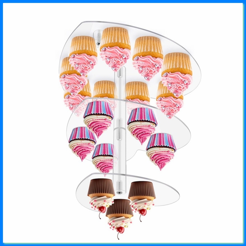 3 Tier Cupcake Stand with Base - Cupcake Stand Tier recensie en prijs