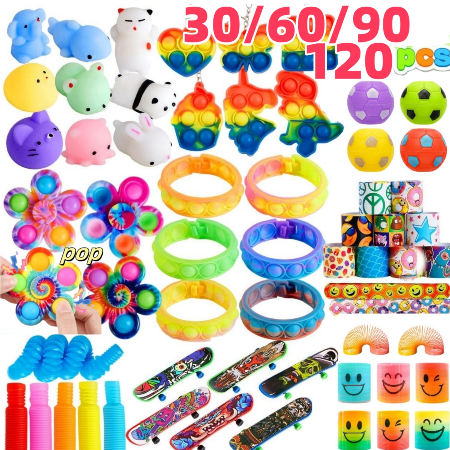 Bulk Pack of 30-120 Popular Fi - Party Favor Bag recensie en prijs