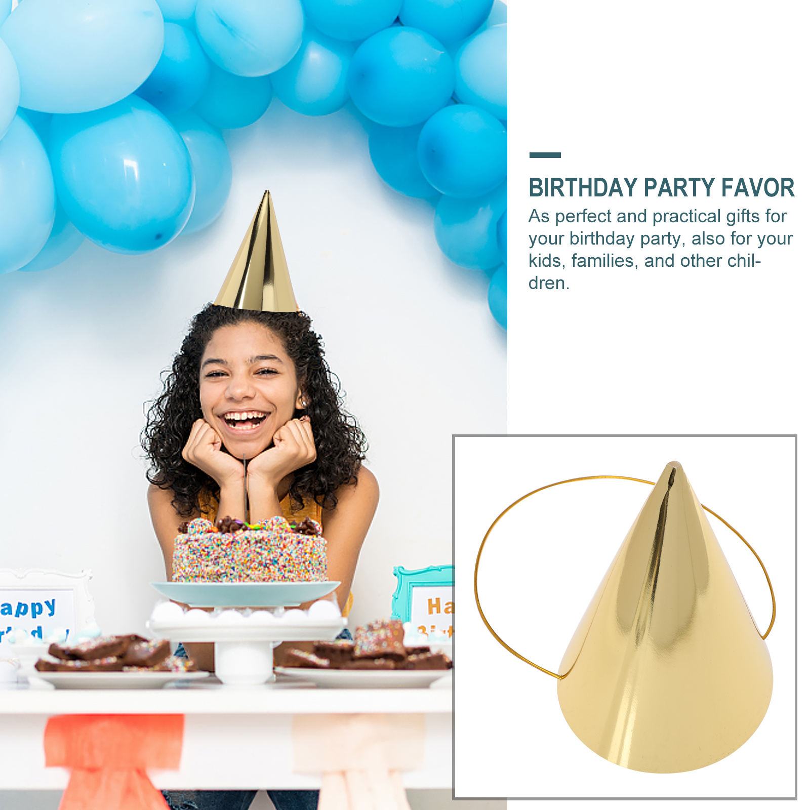  8 Pcs Birthday Hat Celebratio - Party Hat Cone recensie en prijs