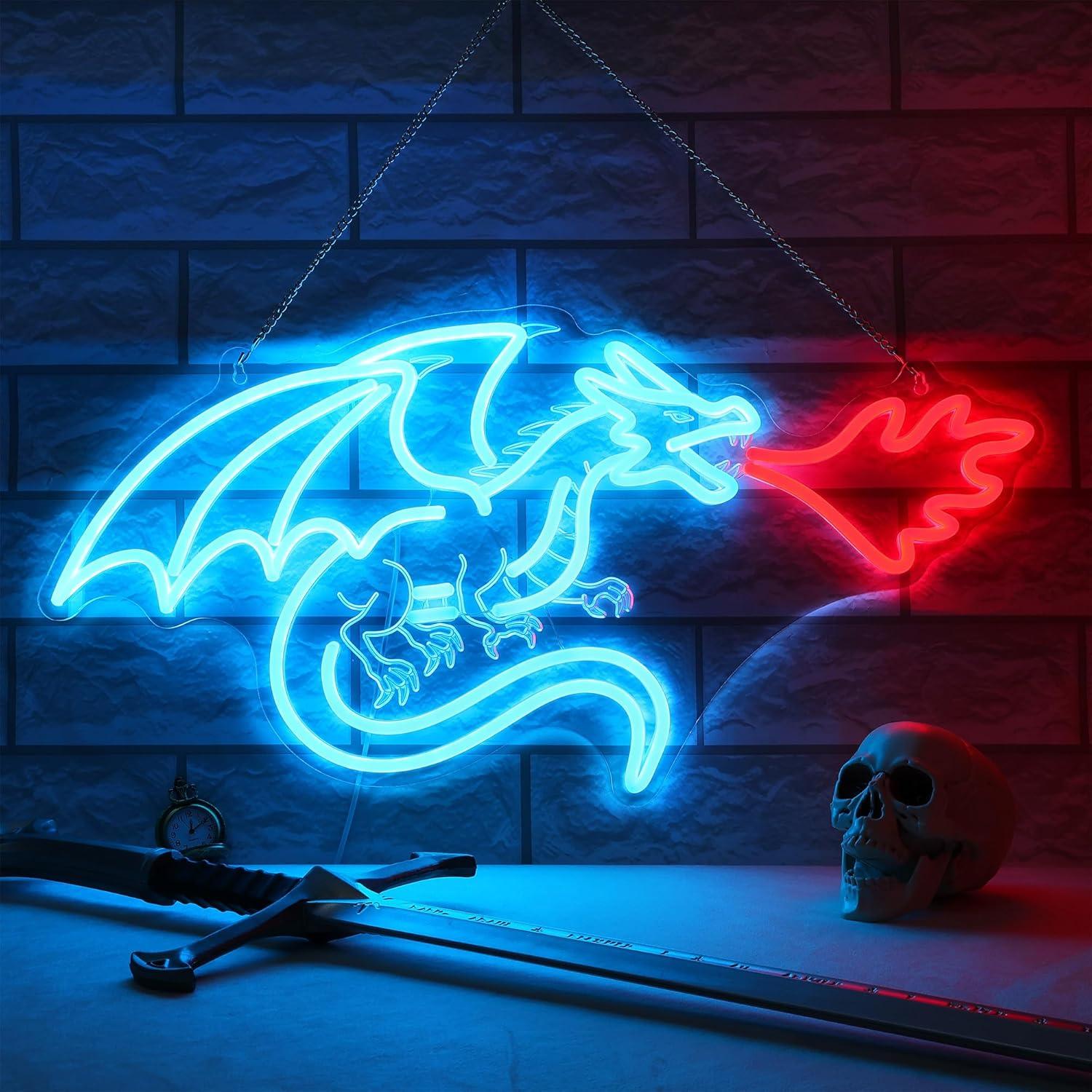 Dragon Neon Sign LED Dimmable  - Neon Sign Party recensie en prijs