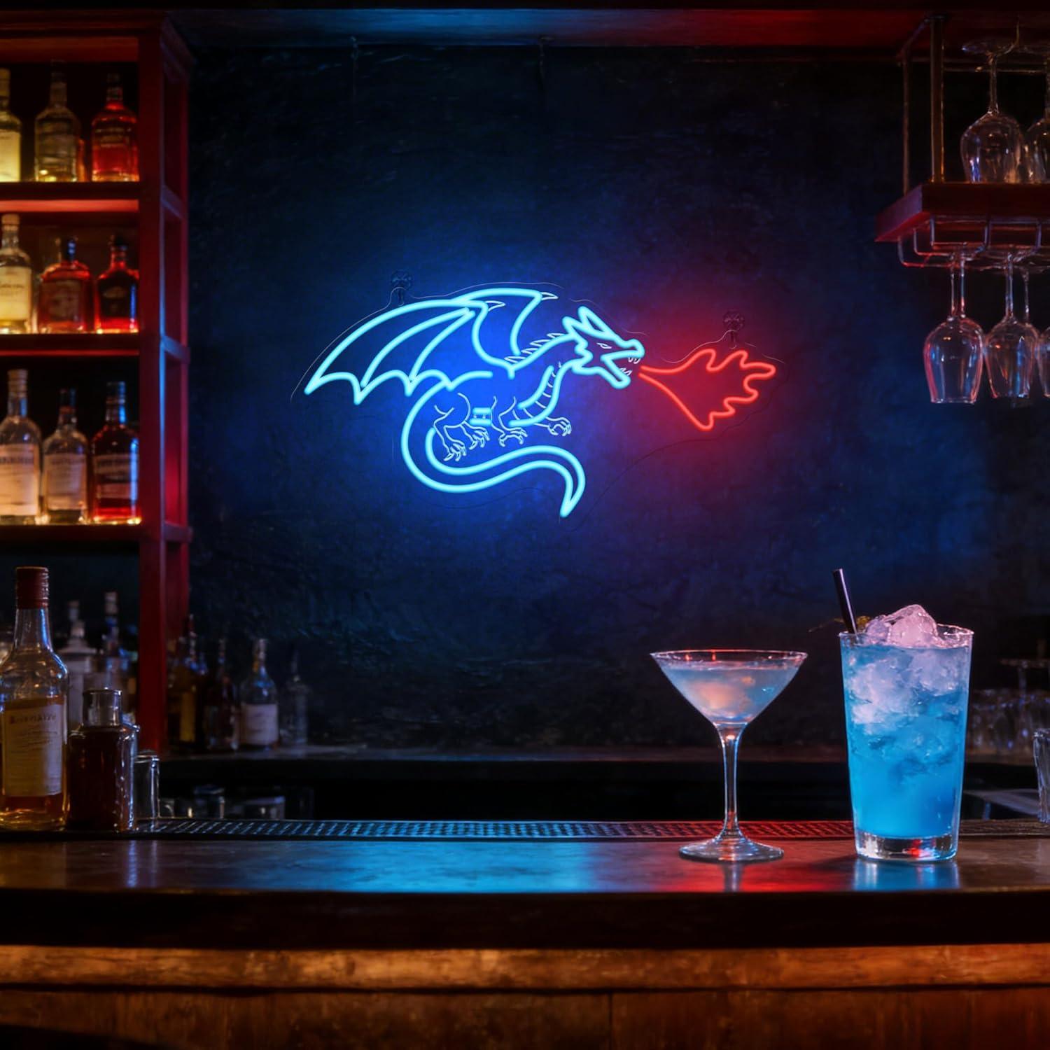 Dragon Neon Sign LED Dimmable  - Neon Sign Party recensie en prijs