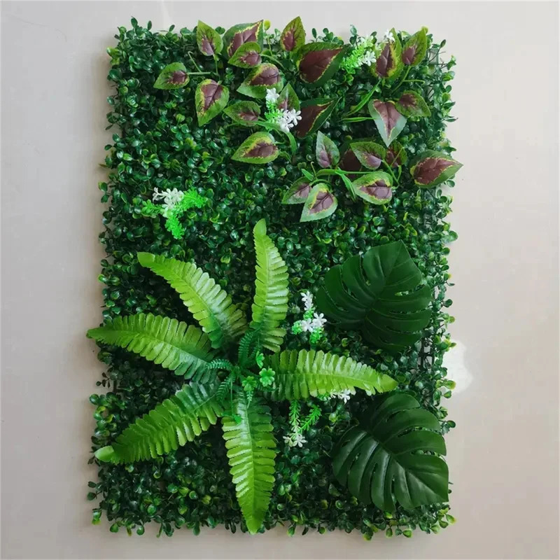 1PC Artificial Green Plant Wal - Flower Wall Panel recensie en prijs