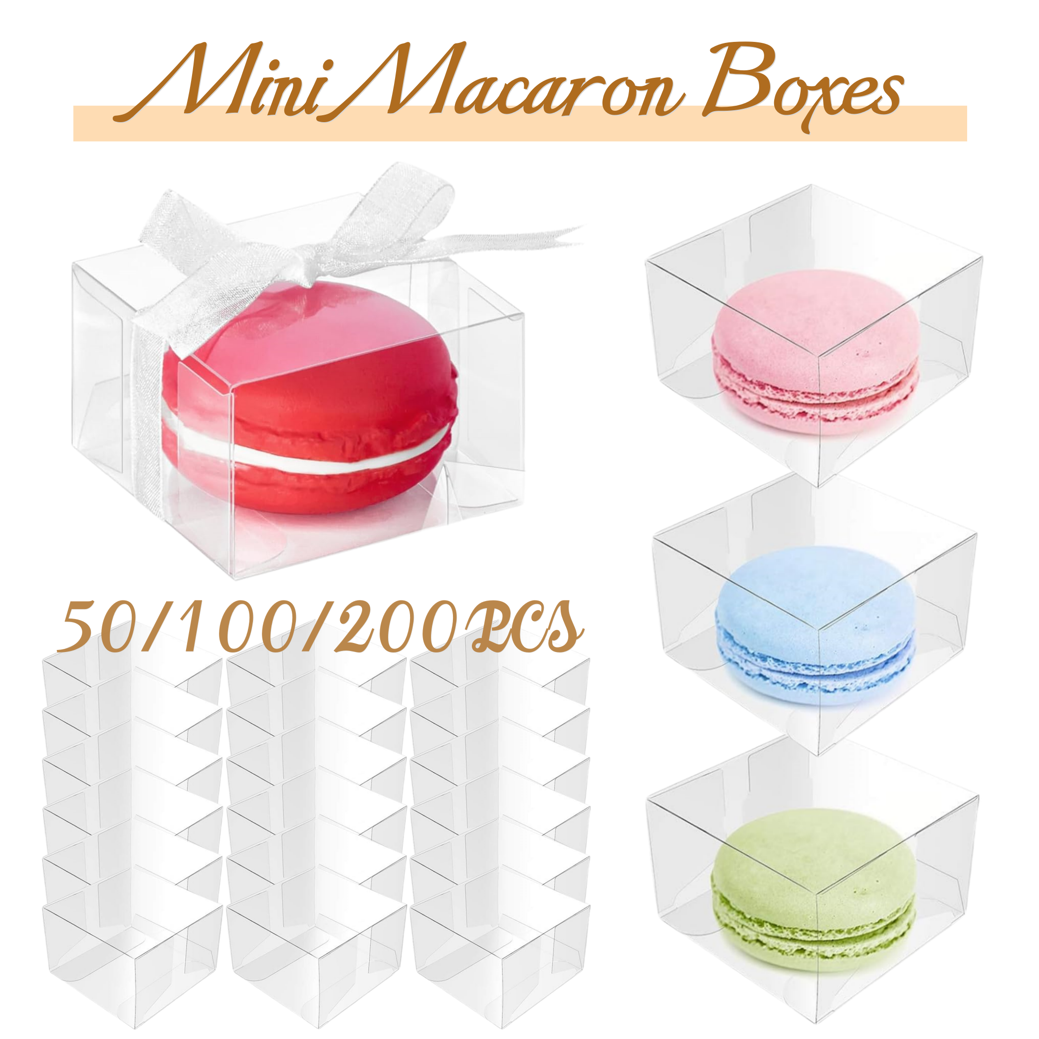 50-200Pcs Mini Macaron Boxes C - Event Party Box recensie en prijs