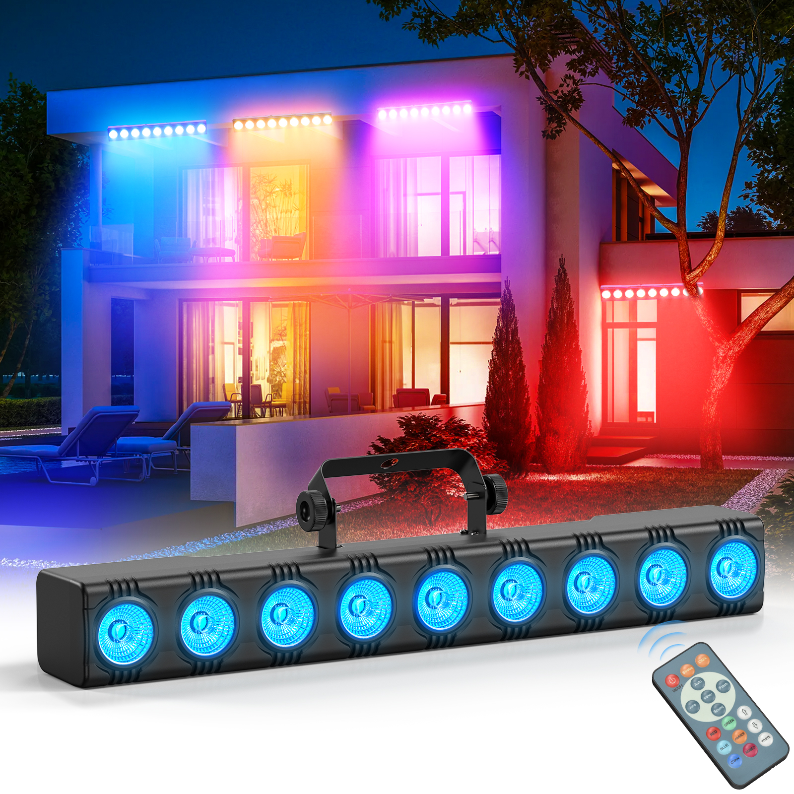 36W RGB Wall Washer Flood Ligh - Event Party Dj recensie en prijs