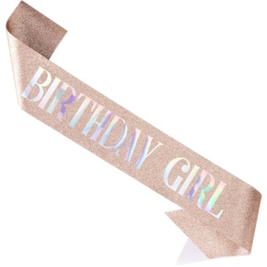 Birthday Girl Sash for Women B - Birthday Sash Glitter recensie en prijs