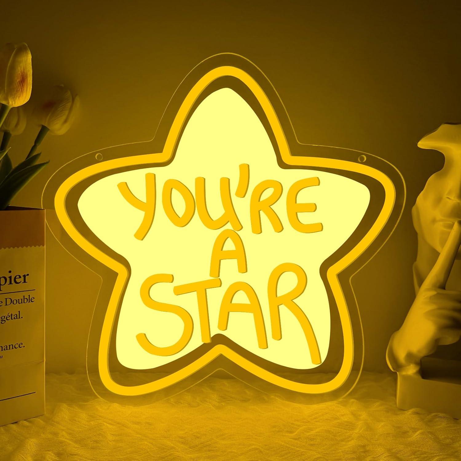 You're A Star Neon Sign USB Di - Neon Sign Party recensie en prijs