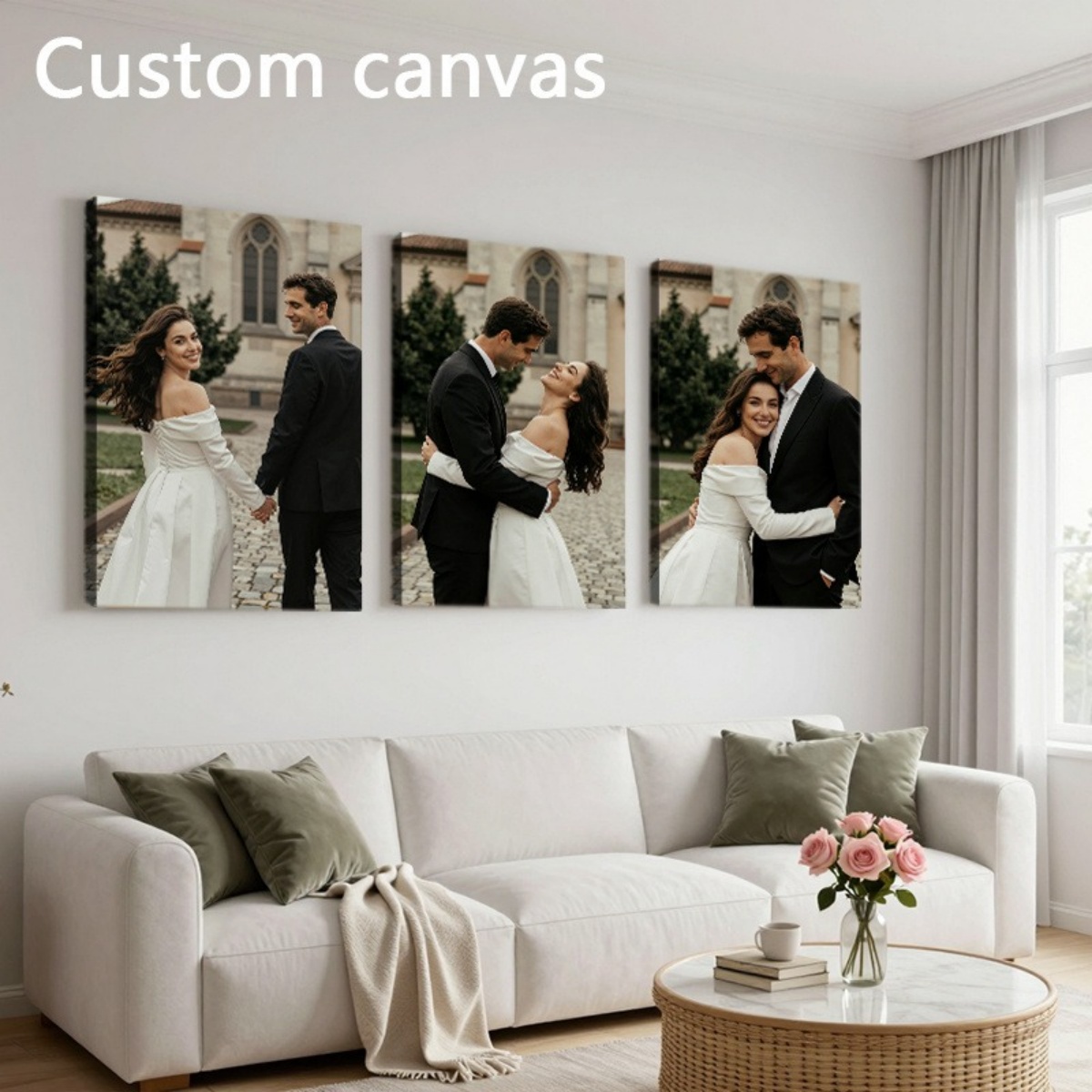 Set of 3 Custom Photo Canvas P - Eve Party recensie en prijs